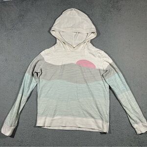 Faherty Sun and Wave Pullover Casual Comfort Hoodie Waves Women’s Small #1427